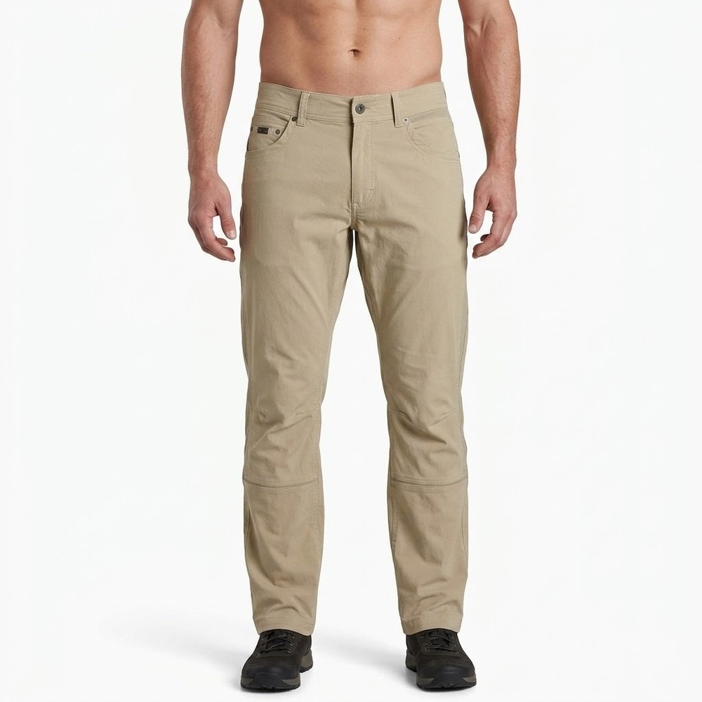 Kuhl Men 32x34 Tan Outdoor Tactical Hiking Workwear Canvas Utility Pants 6653